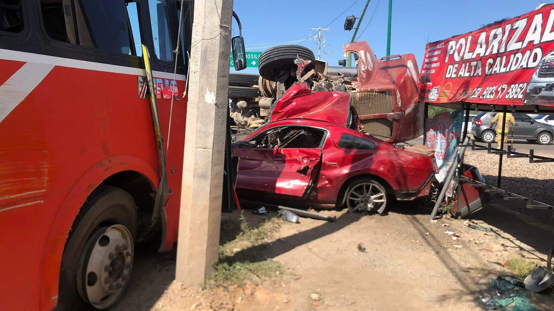 Accidente Nuevo Hermosillo